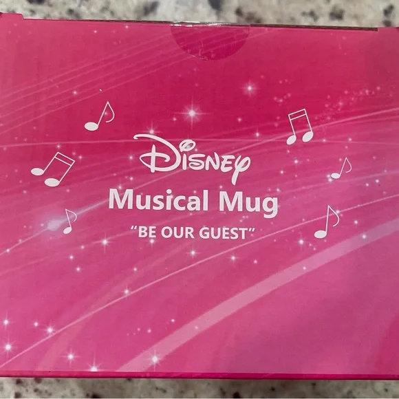 Disney’s Beauty and the Beast Musical Mug that Plays the song “Be Our Guest” NWT - Picture 4 of 12